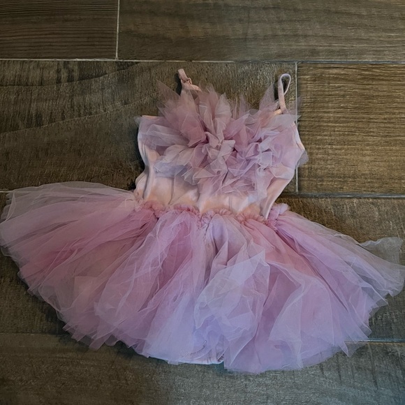 TUTU DU MONDE BEBE PASSION PETAL TUTU DRESS - PURPLE CHARM MIX - Picture 4 of 4